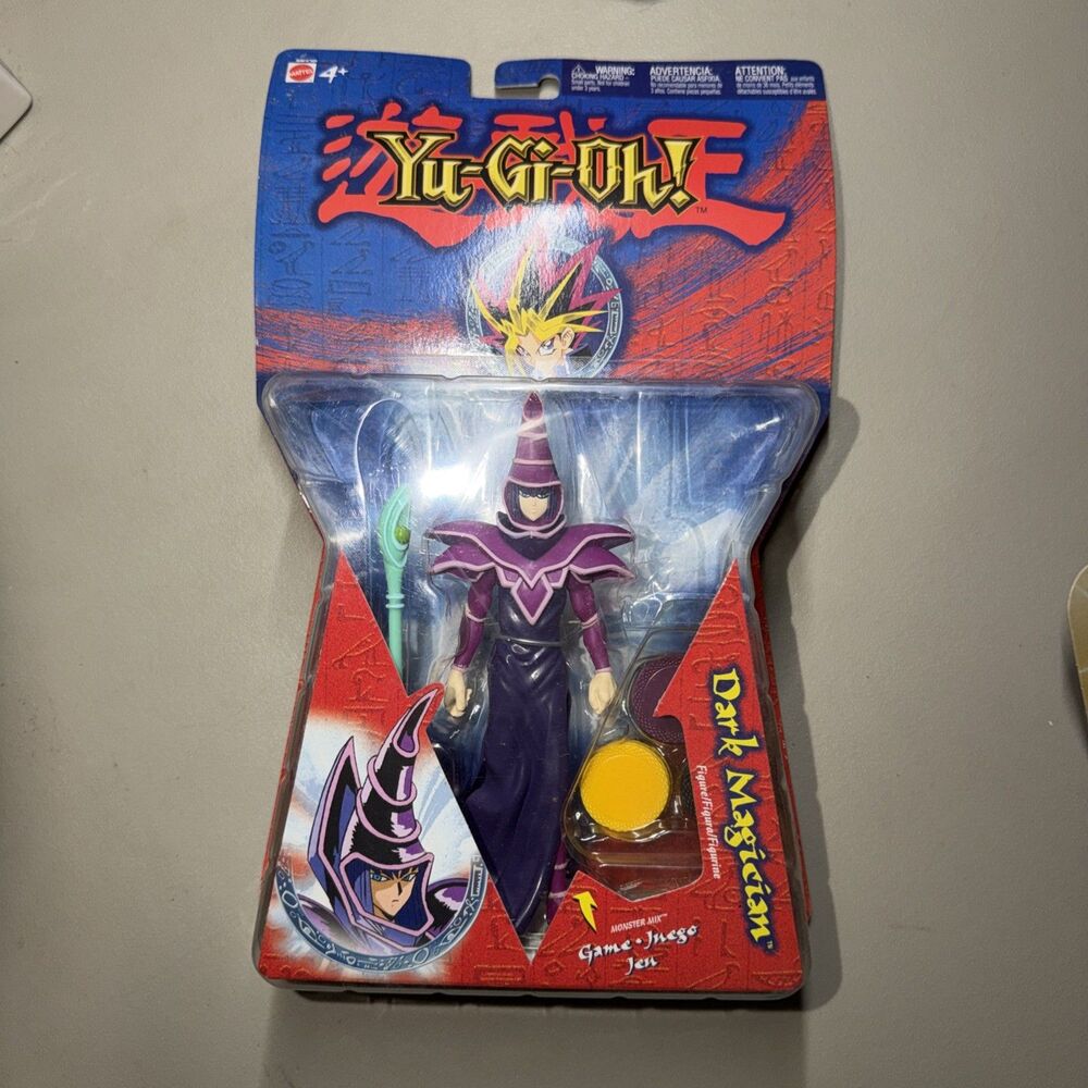 Yu-Gi-Oh! RARE Dark Magician Figure Sealed In Box